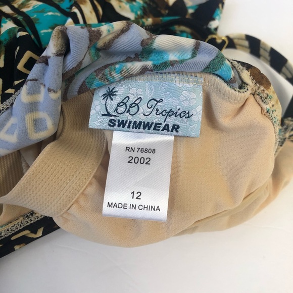 BB Tropics Bathing Suit - Top Only - Picture 6 of 8